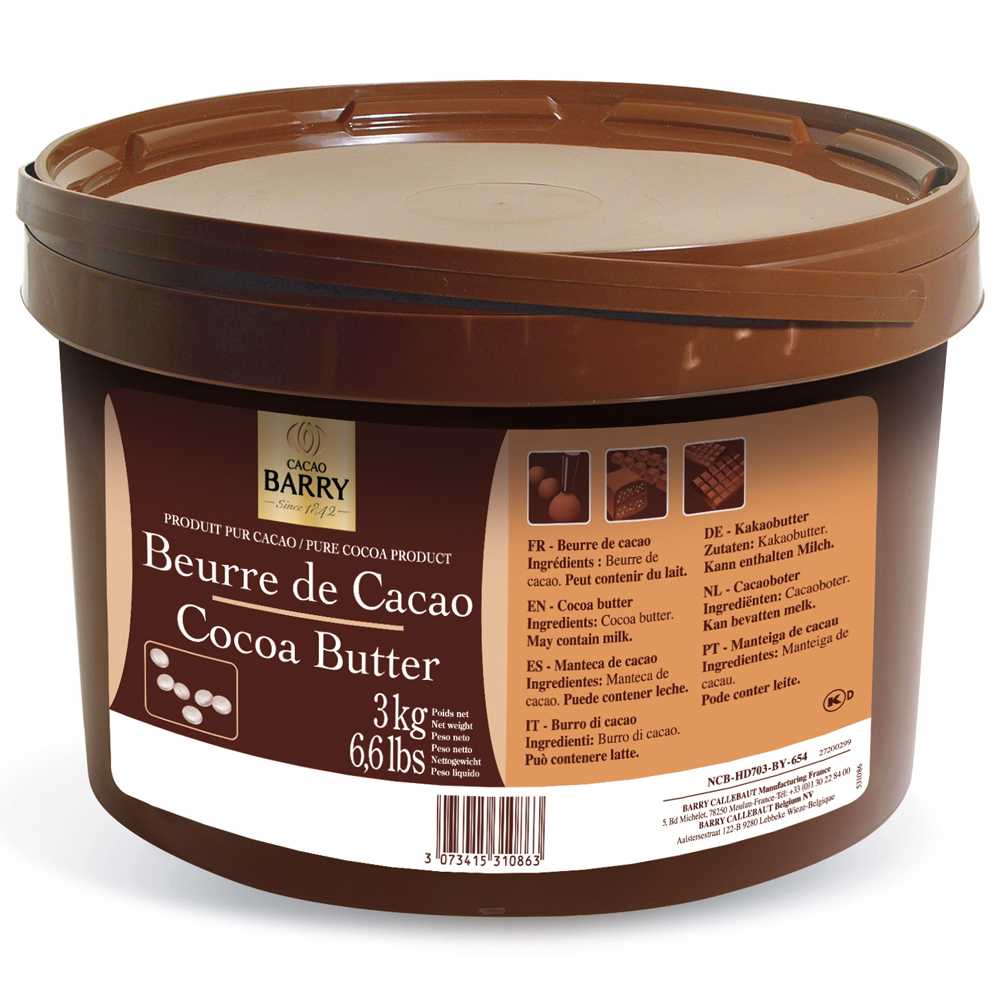 Deodorized Cocoa Butter Cacao Barry