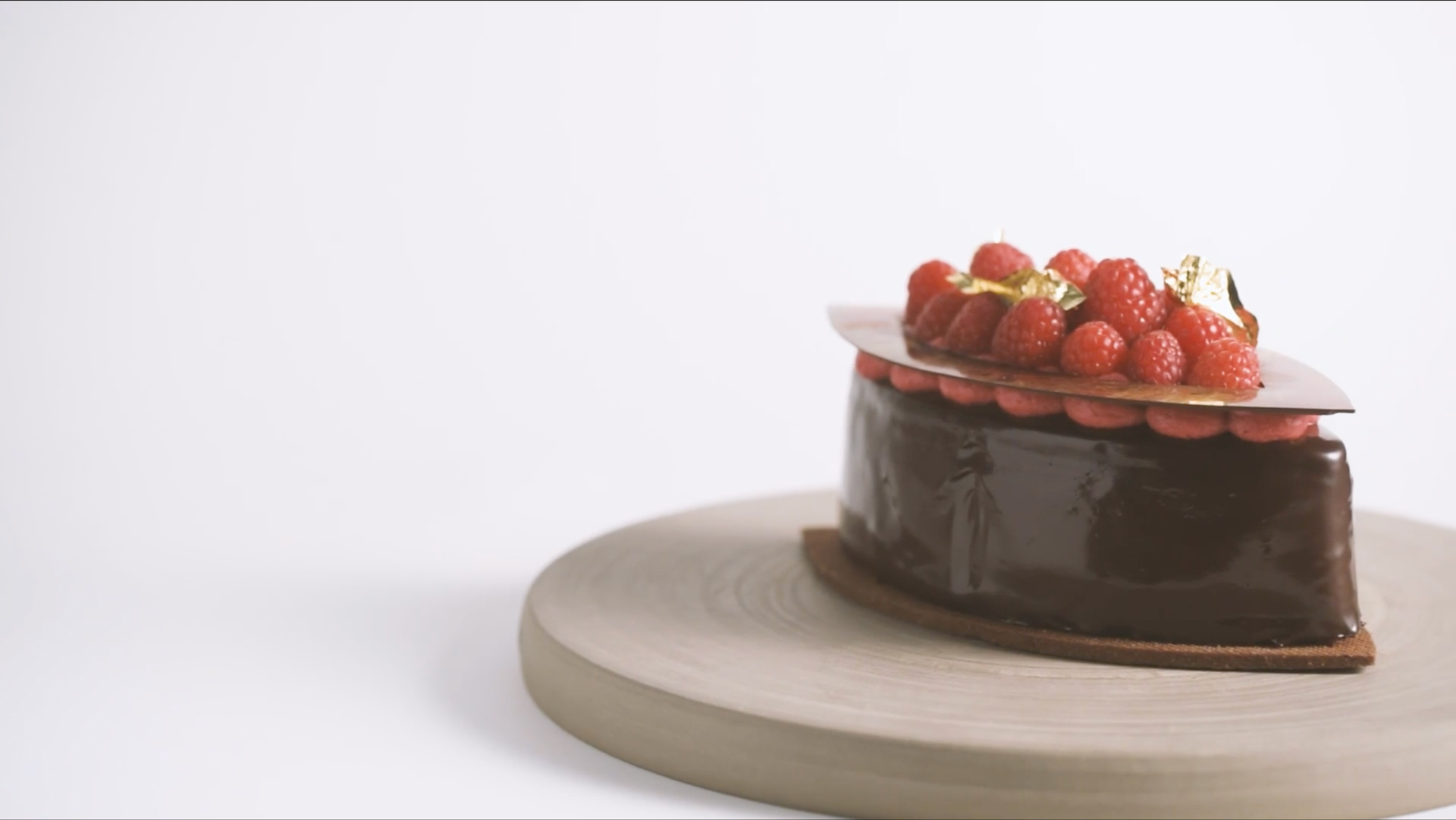 Chocolate Raspberry Fudge Cake