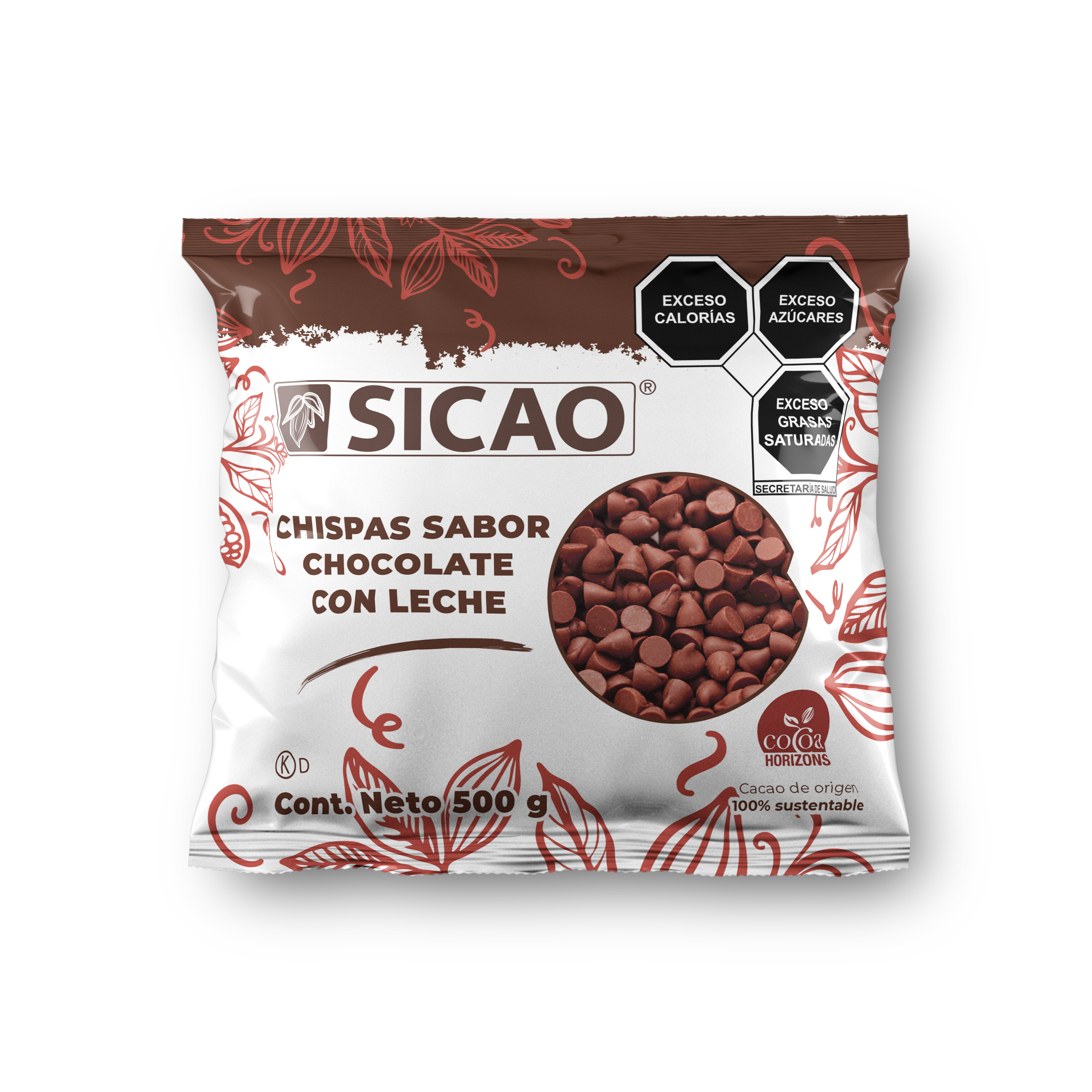 Sucedáneo - Chispas Sabor Chocolate con Leche - Chispas - Bolsa 500 g