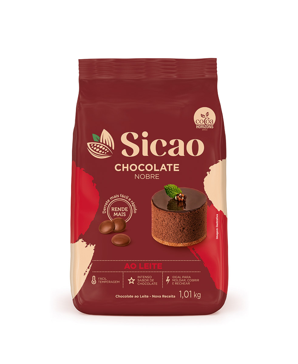 Chocolate Ao Leite Sicao Nobre 1,01 kg