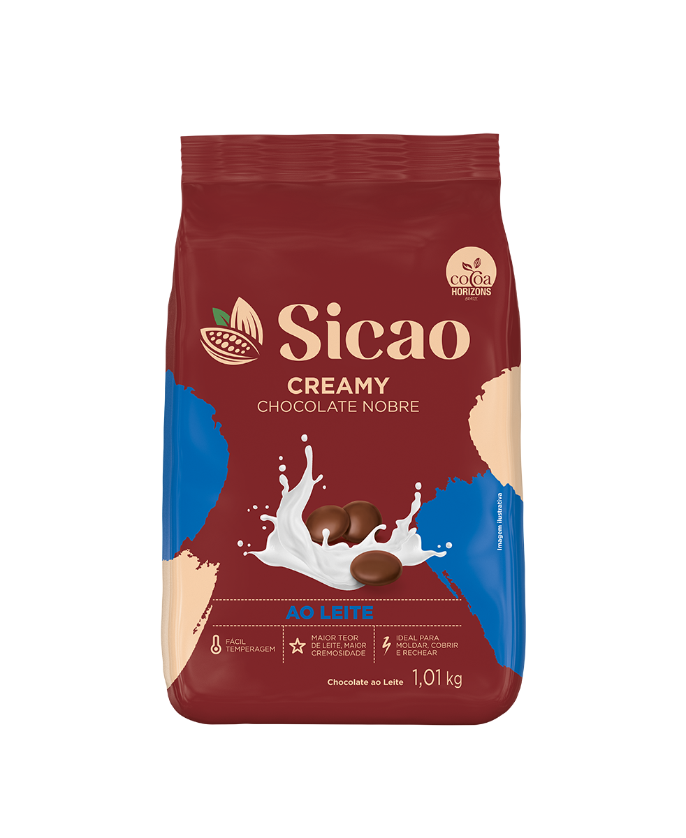 Chocolate Ao Leite Creamy Sicao Nobre 1,01 kg (1)
