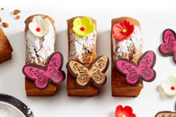 butterfly mini cakes