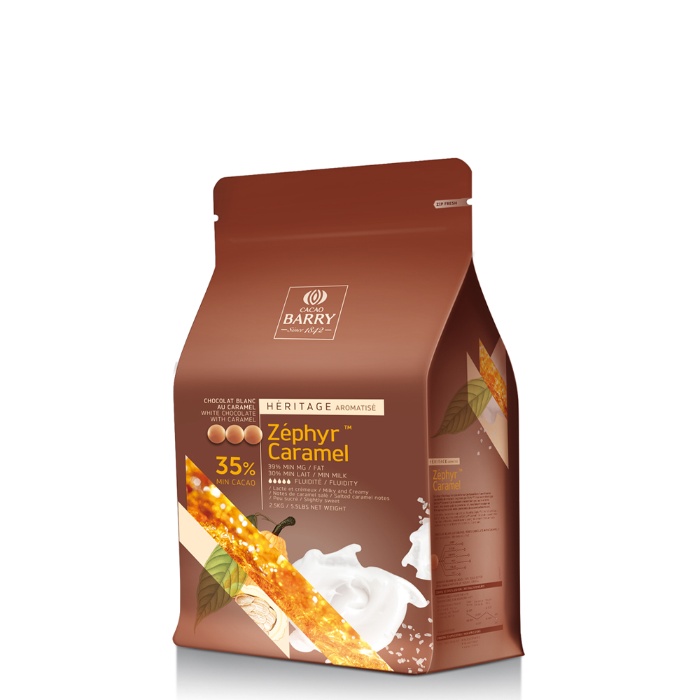 Cacao Barry - WHITE CHOCOLATE - ZÉPHYR™ CARAMEL 35