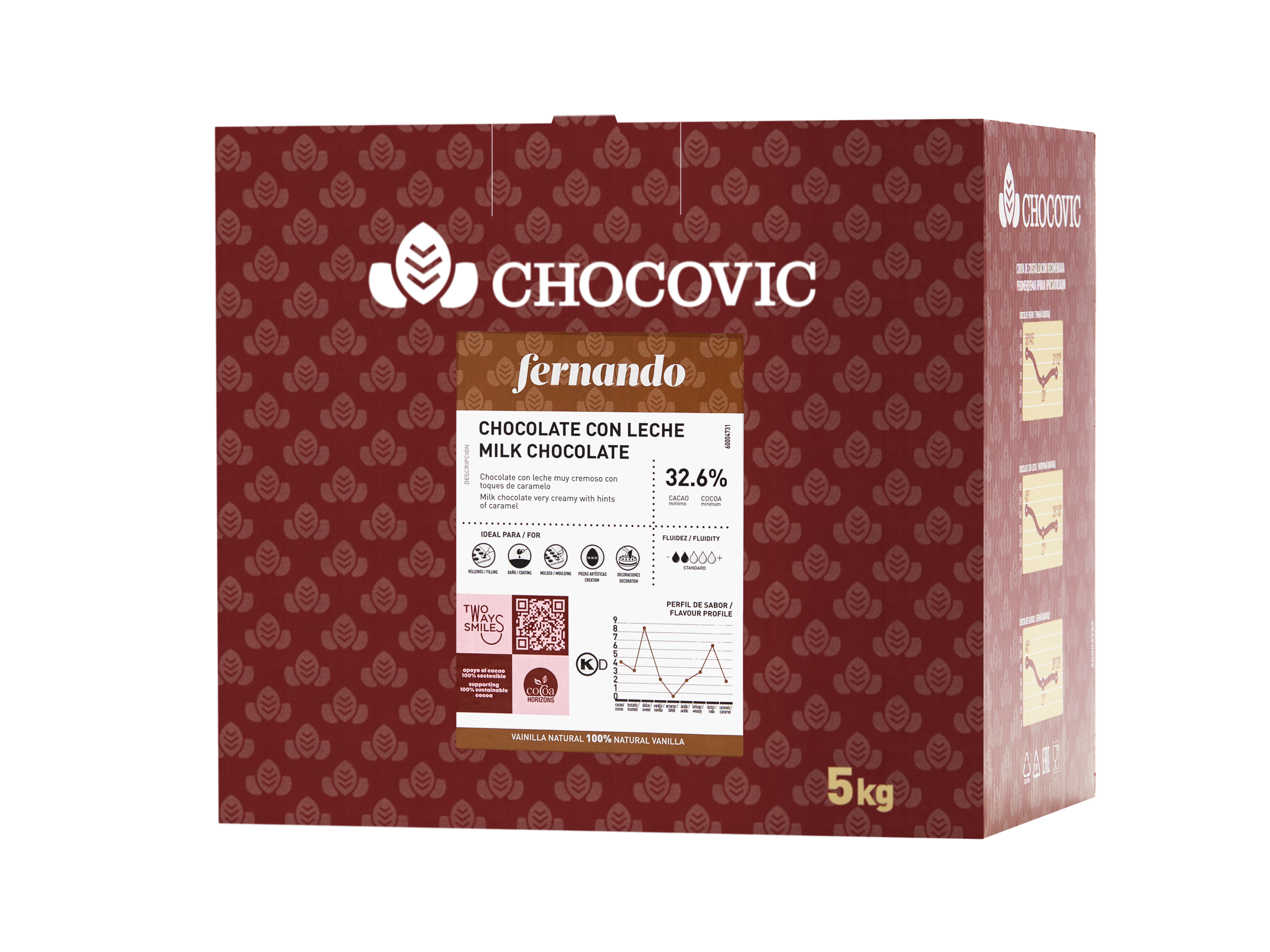 普通科 可可 Milk T19 Chocovic 5kg Fernando | Chocovic