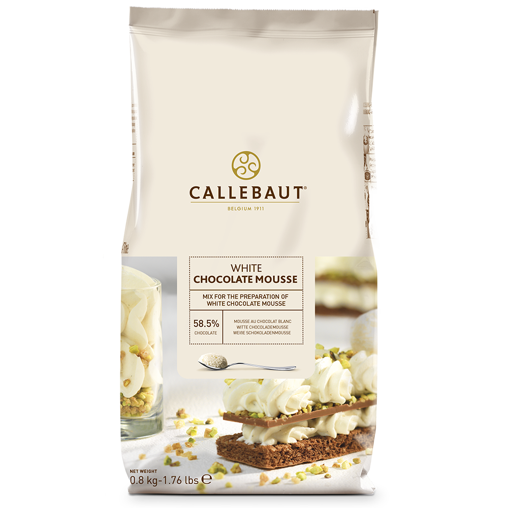 Ready To Use - White Chocolate Mousse - 800g Bag
