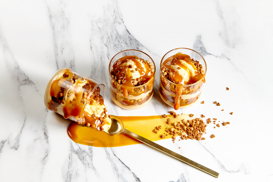 Triple Caramel Trifle