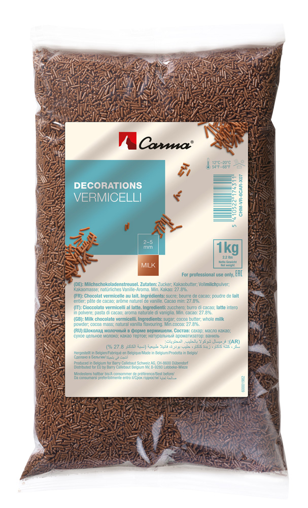 Decorations - Vermicelli Milk - 1kg bag | Carma