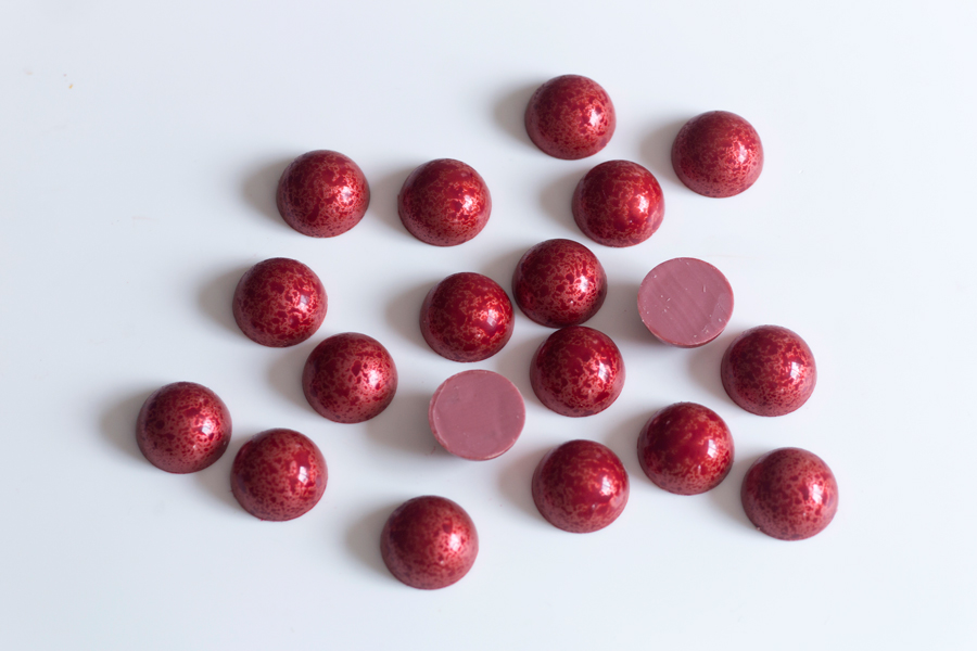 Praliné Ruby Manzana