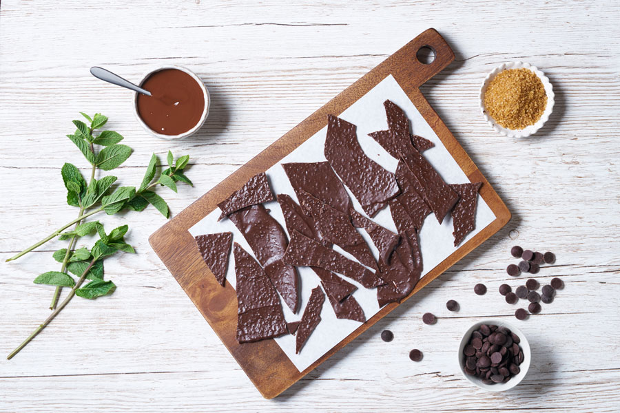 Chocolate & Mint Shards | Ogonblink