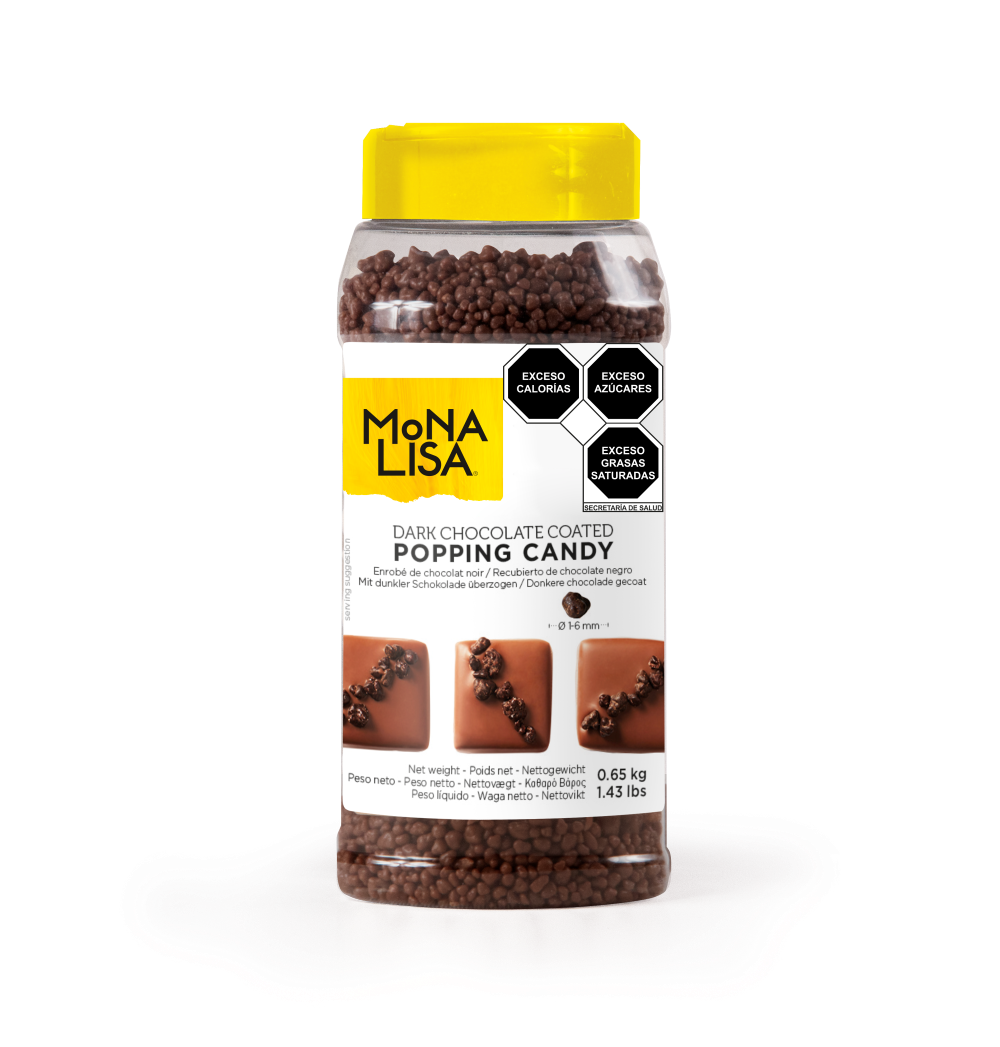 Mona Lisa - Popping candy dark chocolate coated | callebaut.com