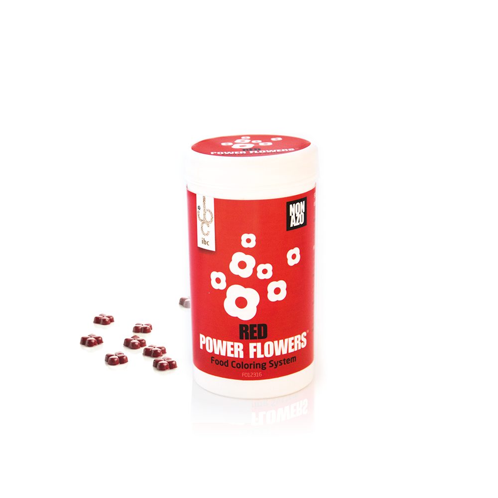 Power Flowers Classic Red - Food Colorants - 50pcs