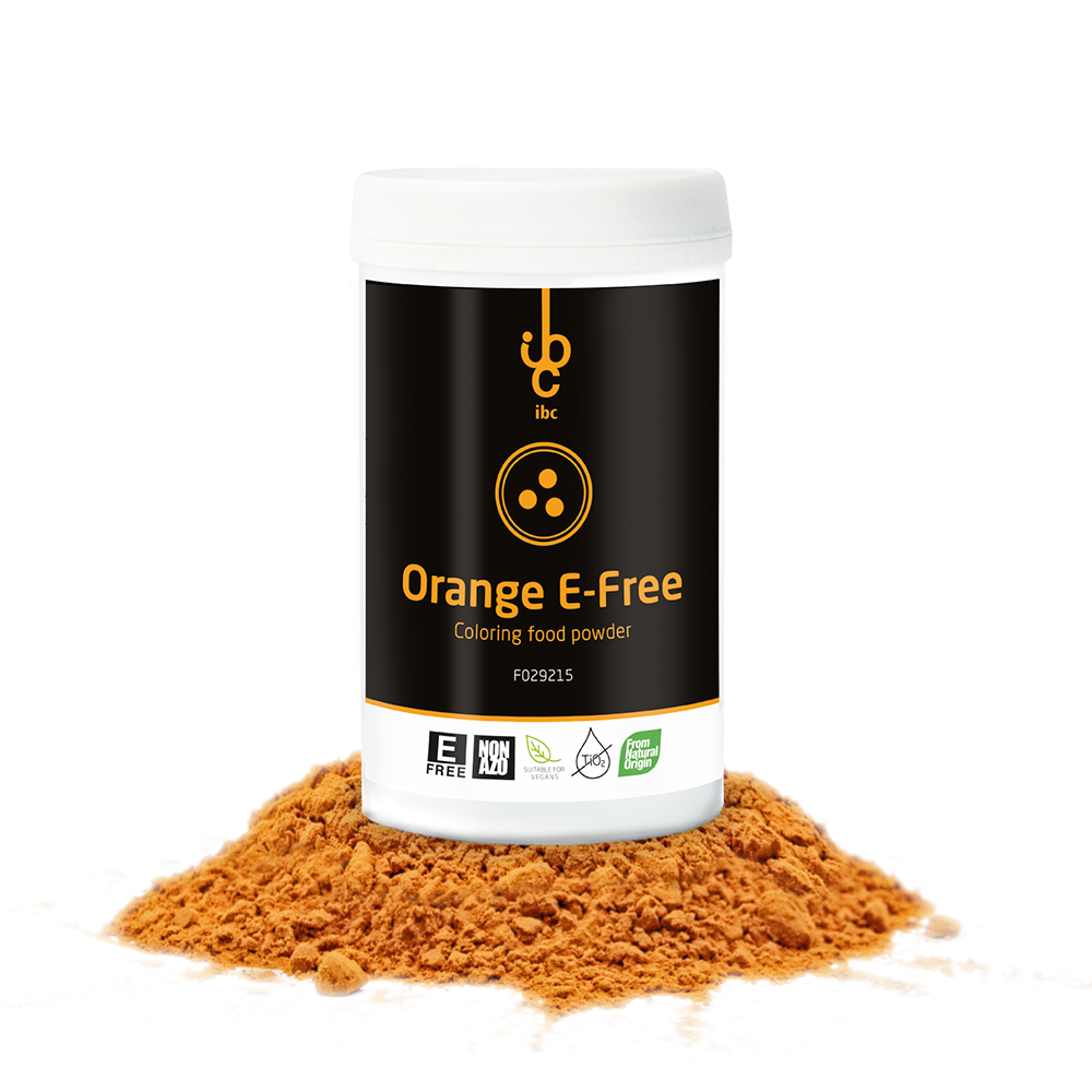 Coloring Powder Orange E-free - Food Colorants - 100gr - From Natural Origin