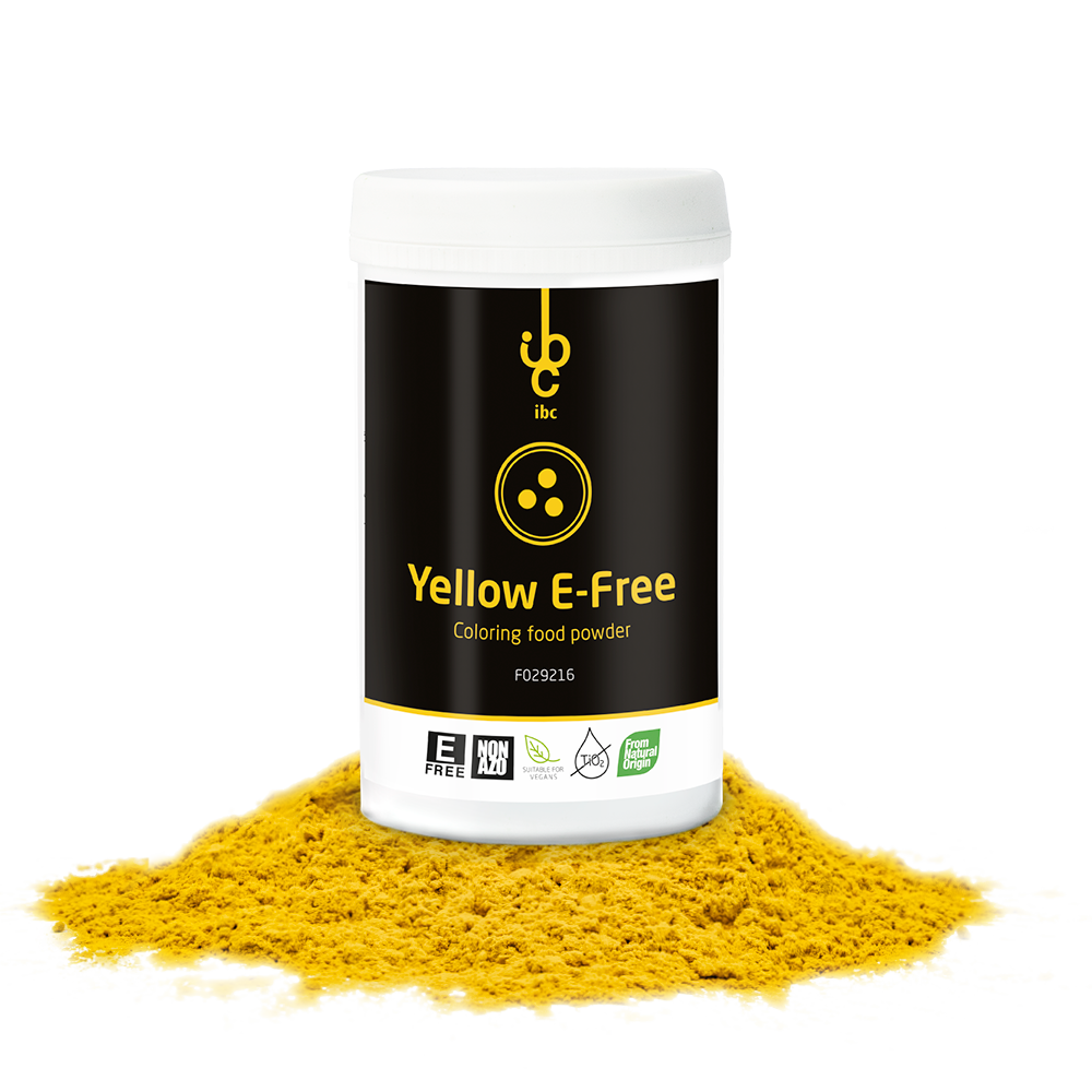 Coloring Powder Yellow E-free - Food Colorants - 100gr - From Natural Origin