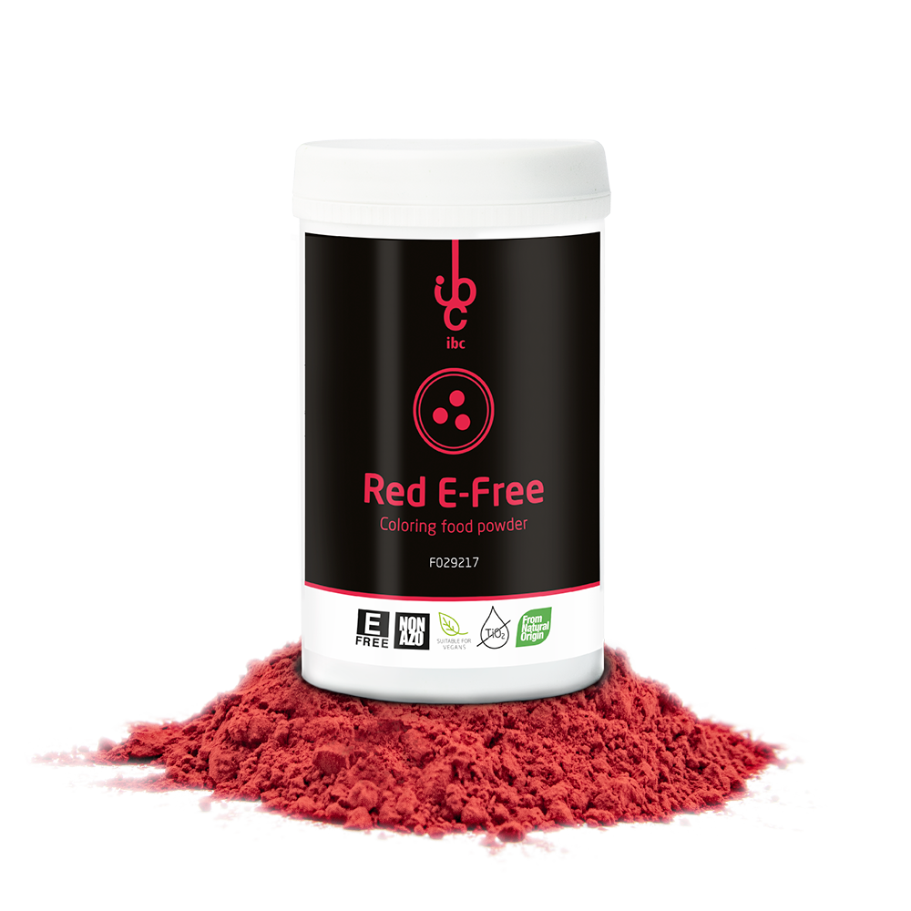 Coloring Powder Red E-free - Food Colorants - 100gr - From Natural Origin