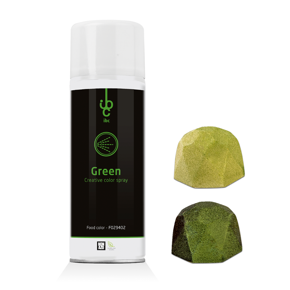 Creative Spray Glitter Green - Food Colorants - 250ml