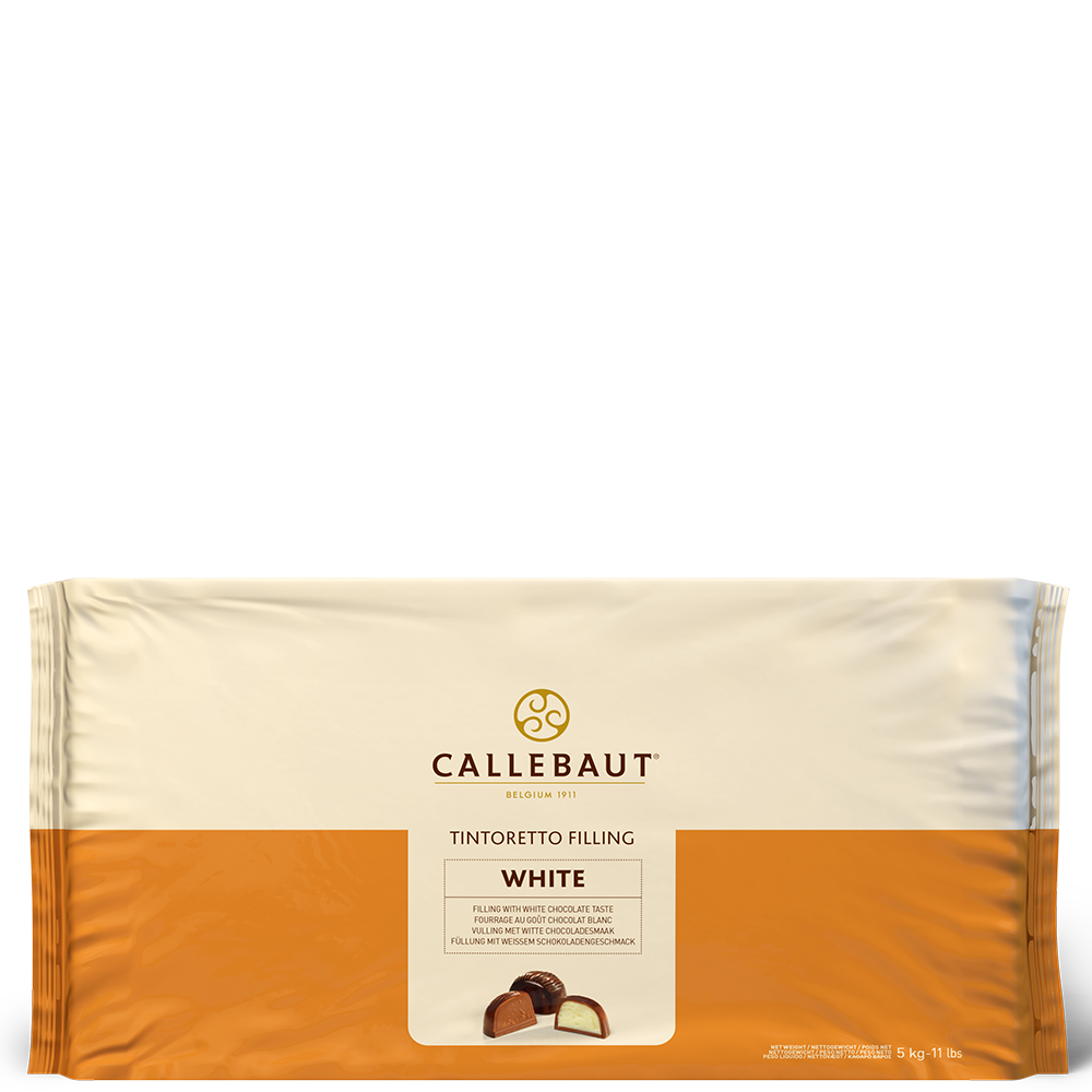 Callebaut Fillings Tintoretto Basic White 5kg Block Chocolate Callebaut Fillings Tintoretto Basic White 5kg Block Chocolate