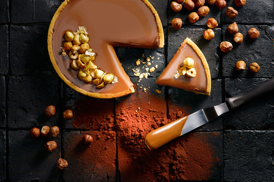 Hazelnut tart