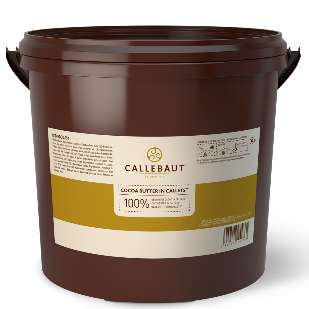 Cacao Barry - Cocoa butter - Deodorized Cocoa Butter - easymelt