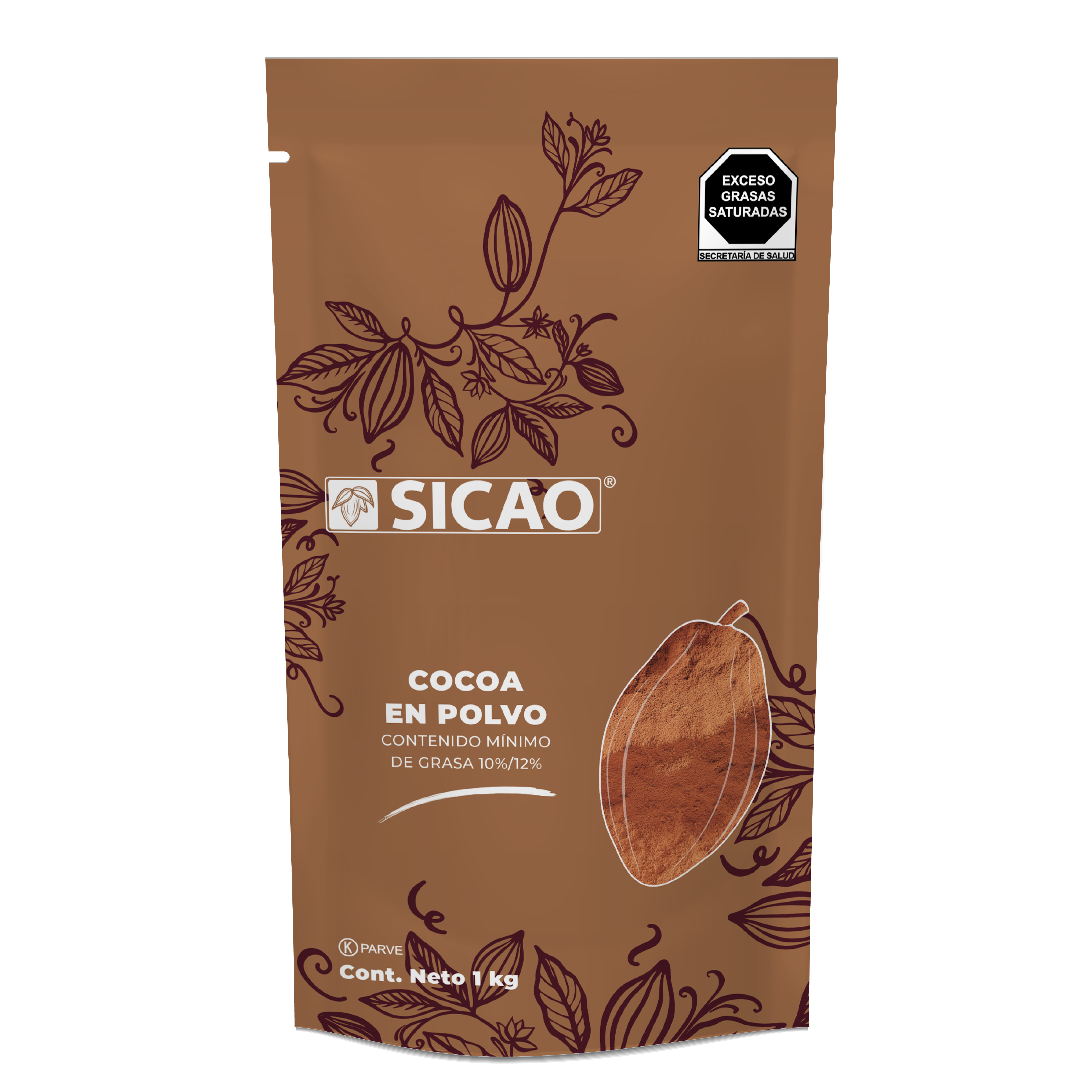 Especialidades - Cocoa Natural 10%-12% - Polvo - Bolsa 1 kg (1)