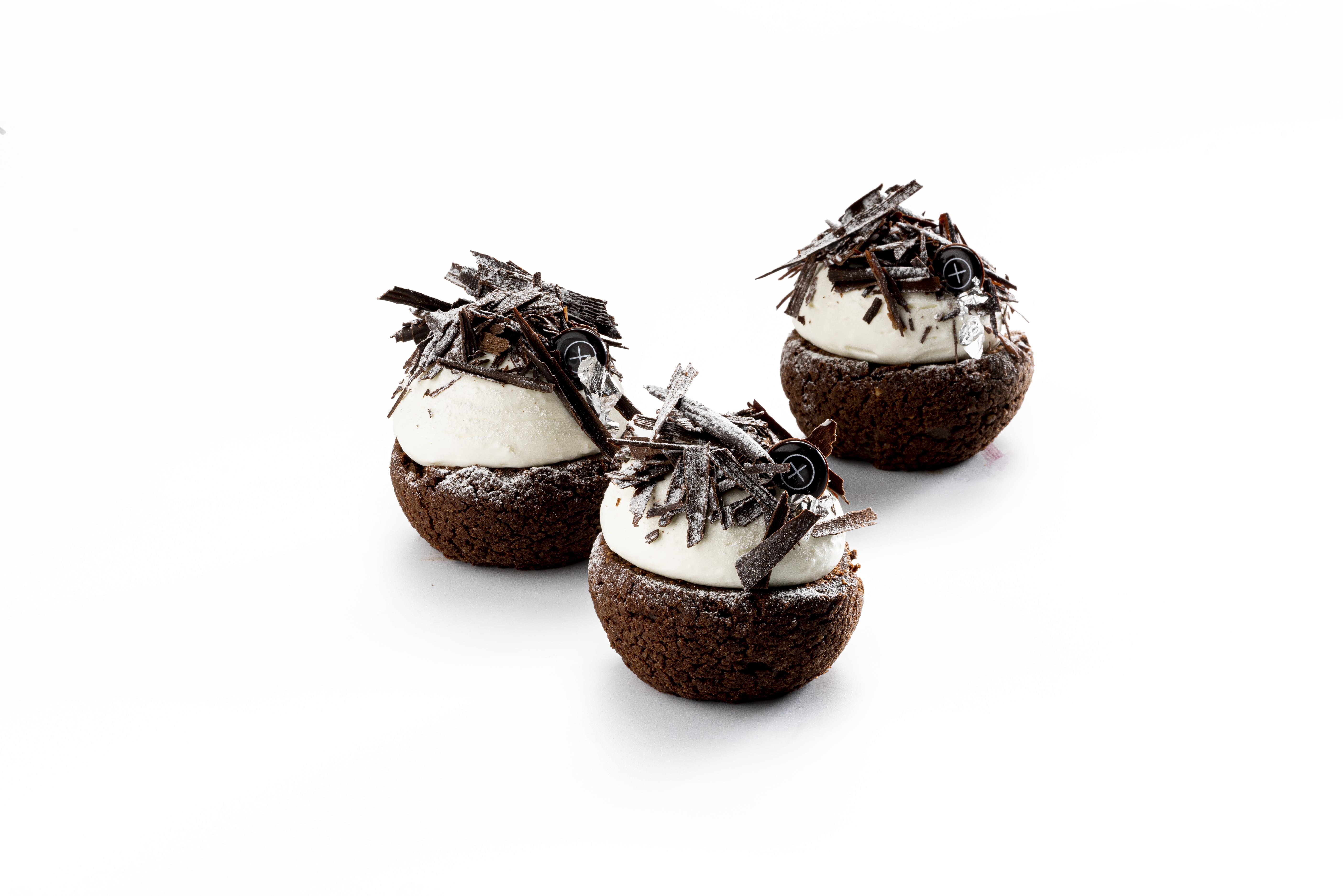 Coconut Black Forest mini cake