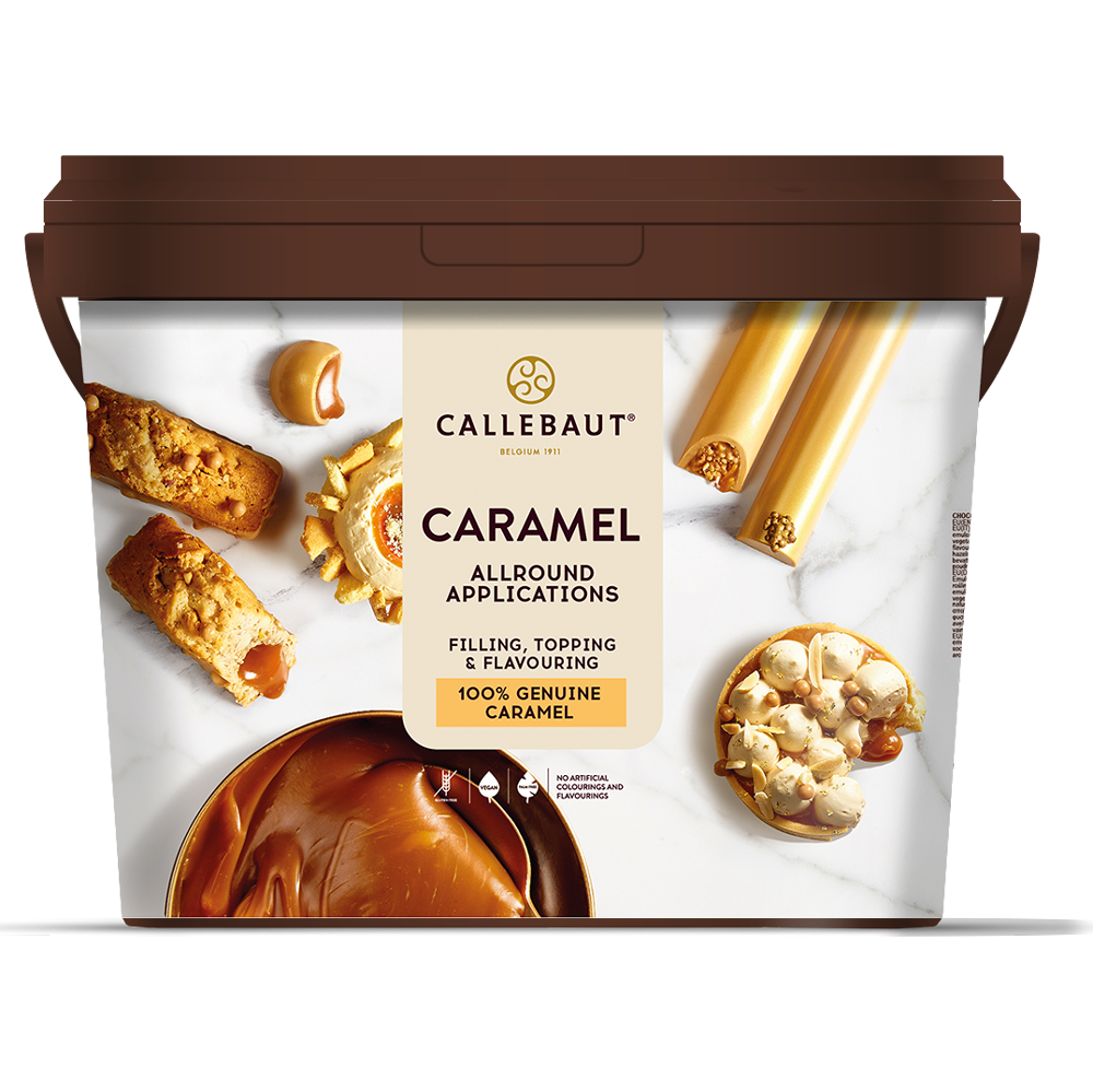 caramel CARAMEL コート　size6 Callebaut - Fillings - Caramel - 12.5kg Bucket | callebaut.com