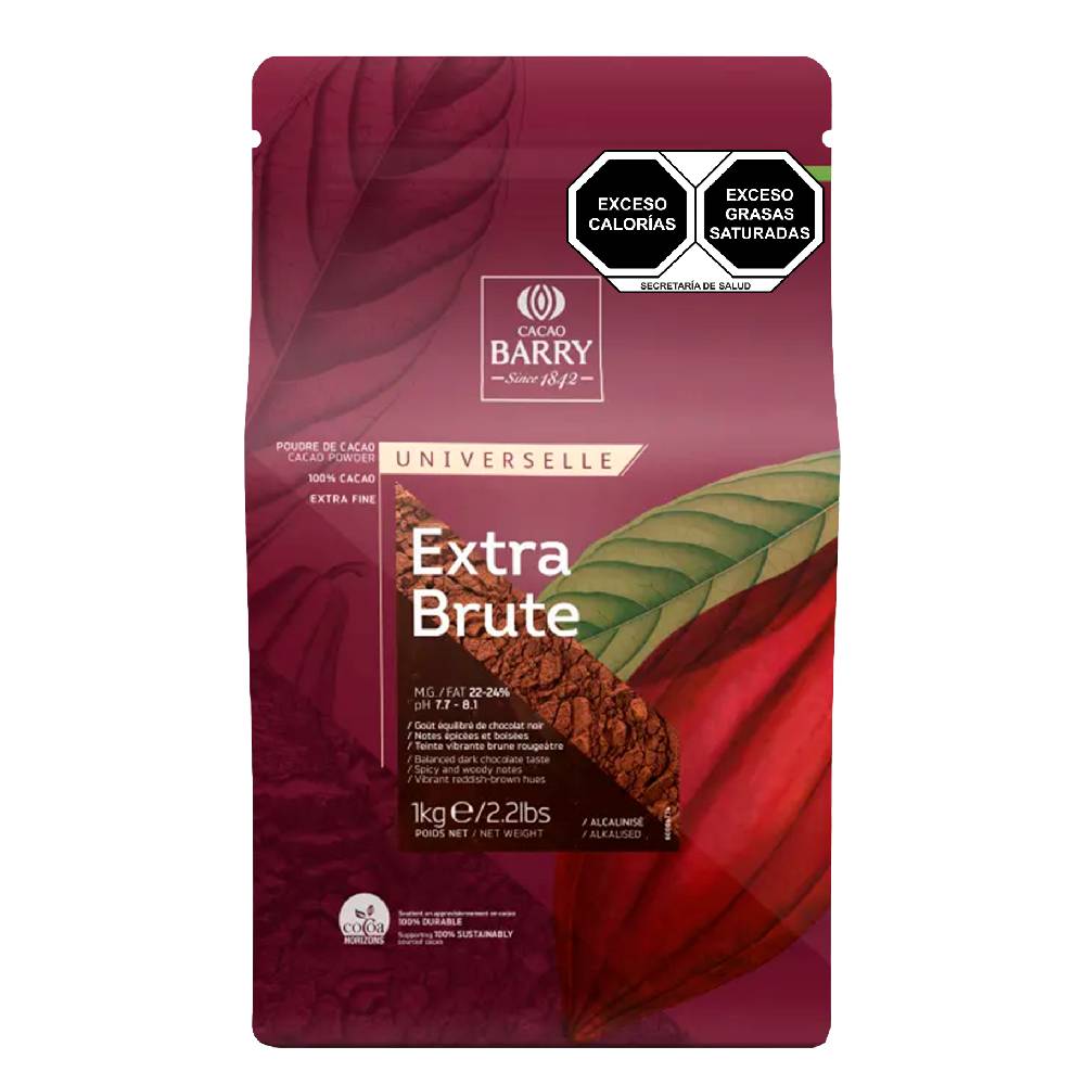 Cacao Barry - CACAO POWDER - EXTRA BRUTE 22-24% - POWDER