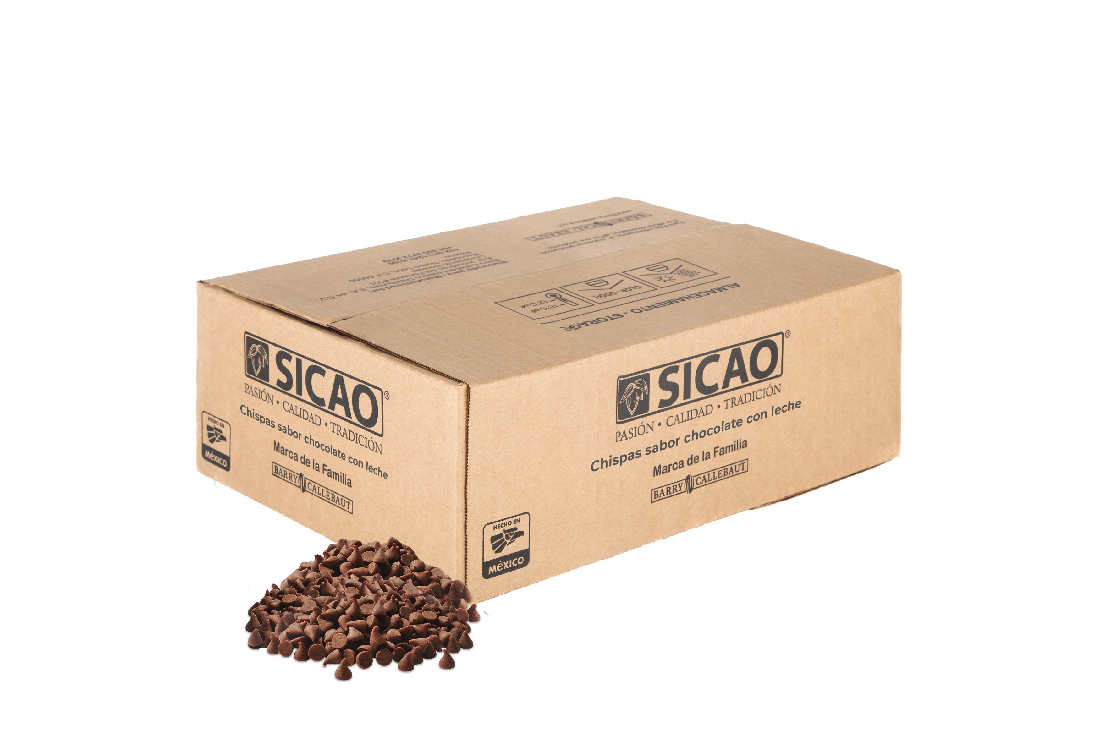 Sucedáneo - Cobertura Sabor Chocolate con Leche - Chispas - Caja 10kg (1)