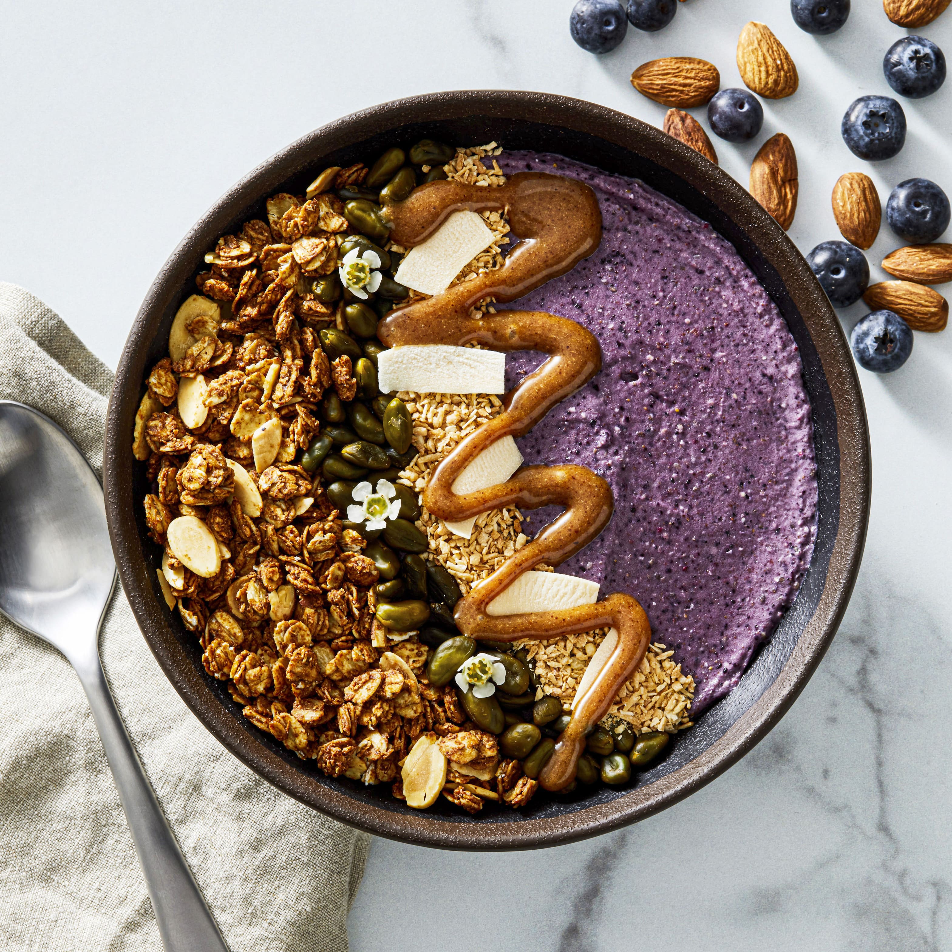 Almond Butter Smoothie Bowl American Almond