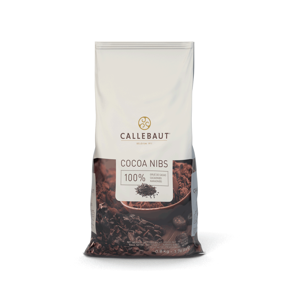 Nibs de Cacau Callebaut 100% - Pacote - 0,8kg (1)