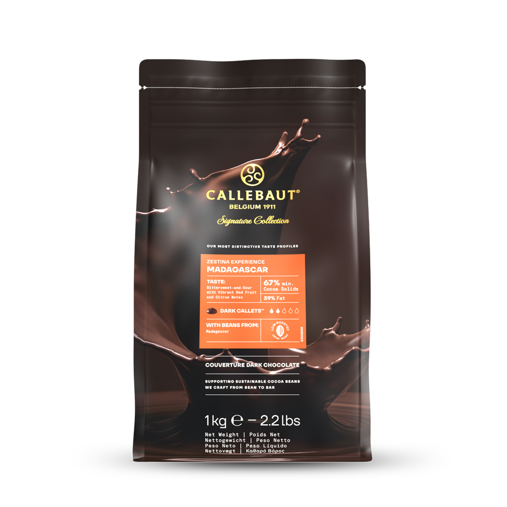 Barry Callebaut ポリカーボネート型 109 090180 Callebaut - Callebaut Signature Collection - Dark Origin Chocolate