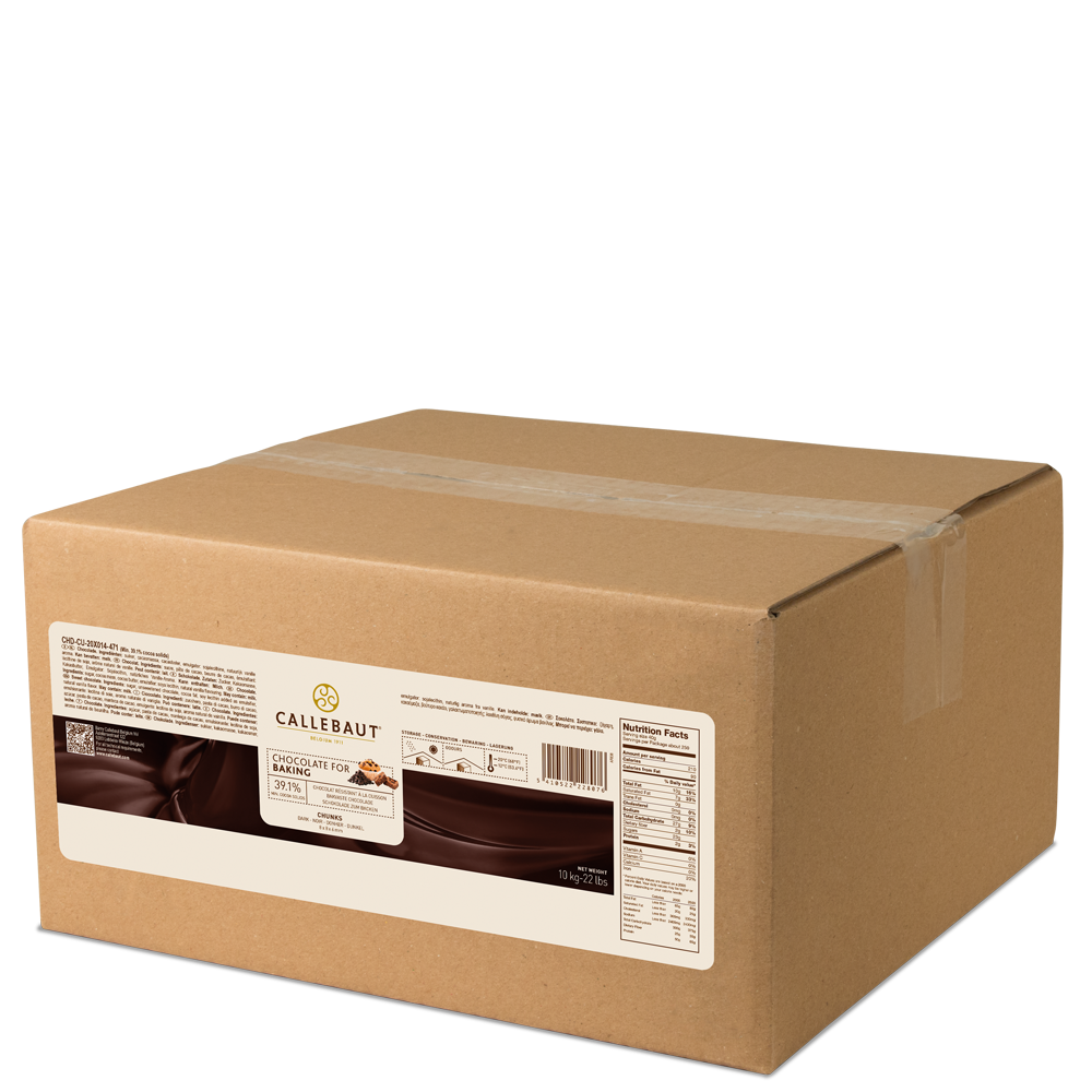 Callebaut - Bake Stable Chocolate - Dark Chunks M - 10kg Box