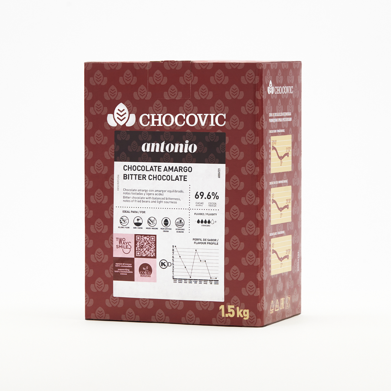 Dark N7 Chocovic 5kg Antonio | Chocovic