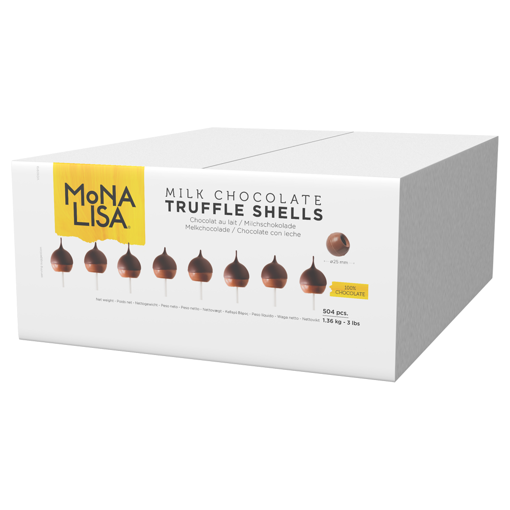 Mona Lisa - Milk Chocolate Truffle shells | chocolate