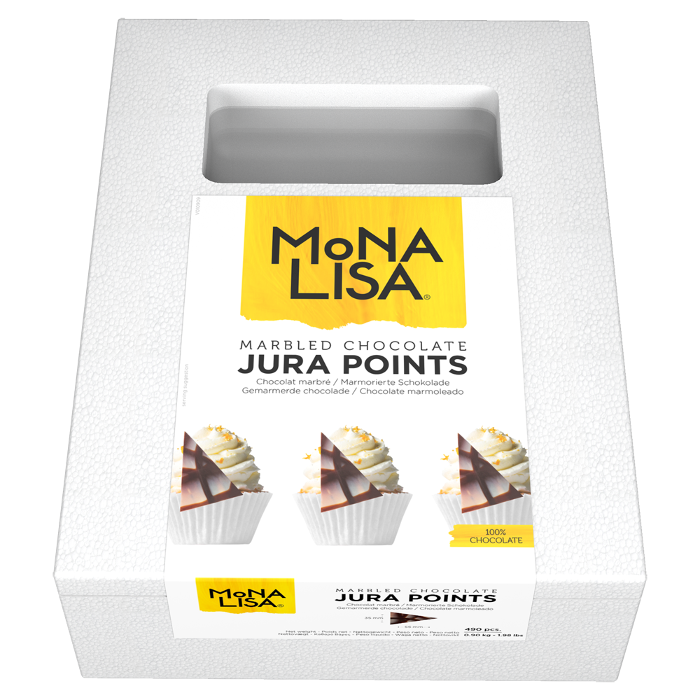 Marbled Chocolate Jura Points | Mona Lisa