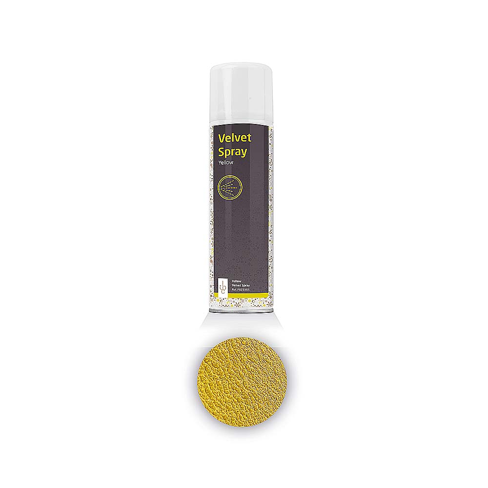 Yellow Velvet Spray - Food Colorant - 400ml