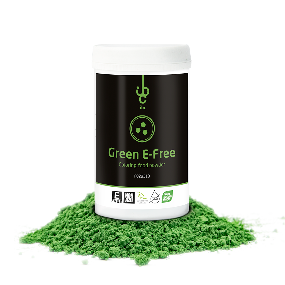 Coloring Powder Green E-free - Food Colorants - 100gr - From Natural Origin