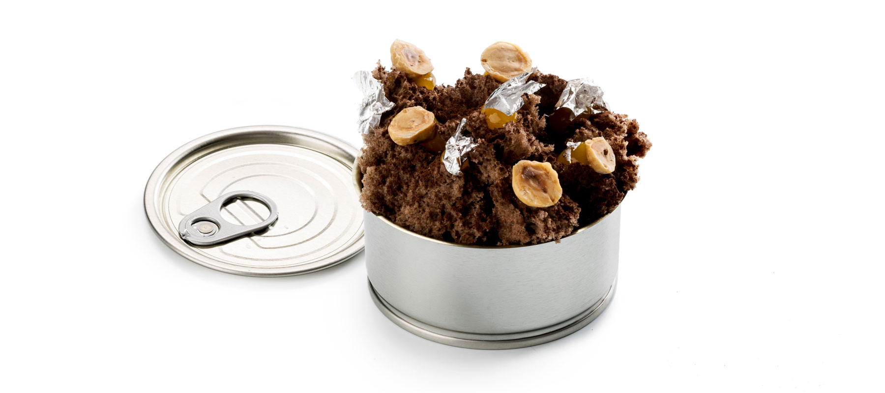 Chocolate And Aniseed Pudding In A Tin With Cocoa Sponge Chocovic