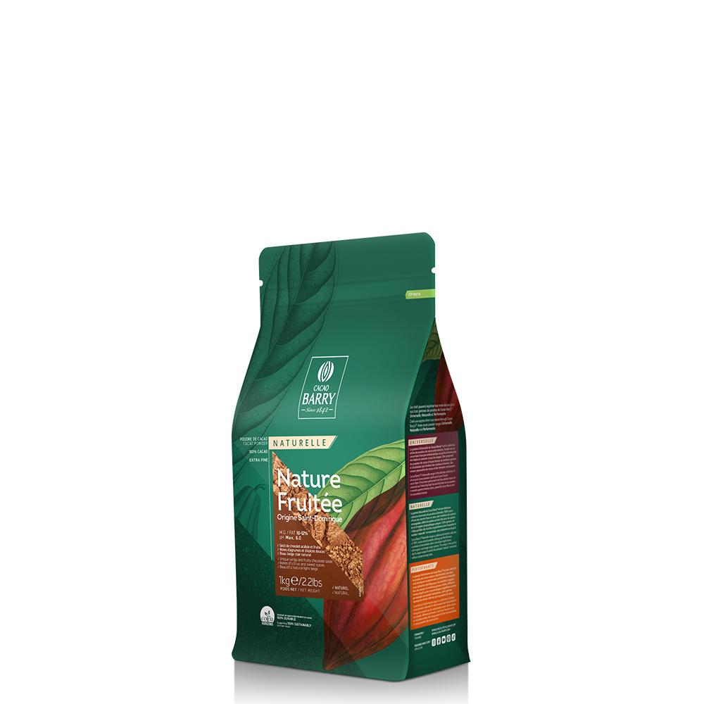 Poudre de cacao - Nature Fruitée 10-12% - poudre - 1KG sac