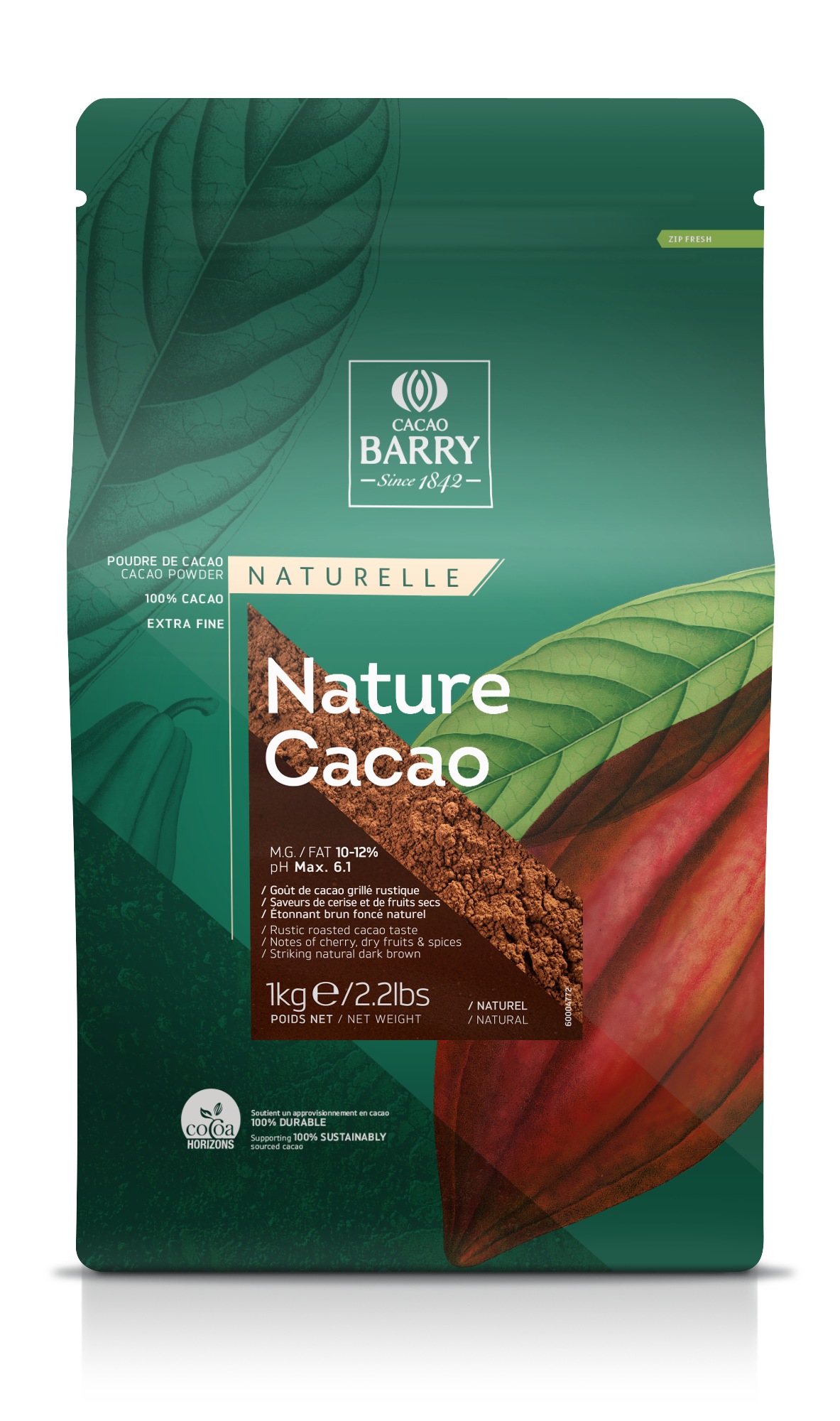 Cacao Barry Mycryo Cocoa Butter Powder - 1.2 lbs - Divine Specialties