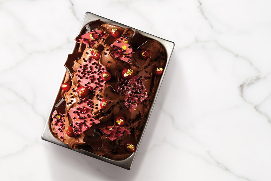 Sao Thomé Chocolate Gelato | Van Houten
