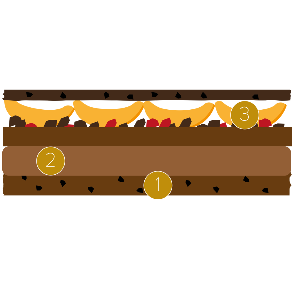 Millefoglie al cioccolato